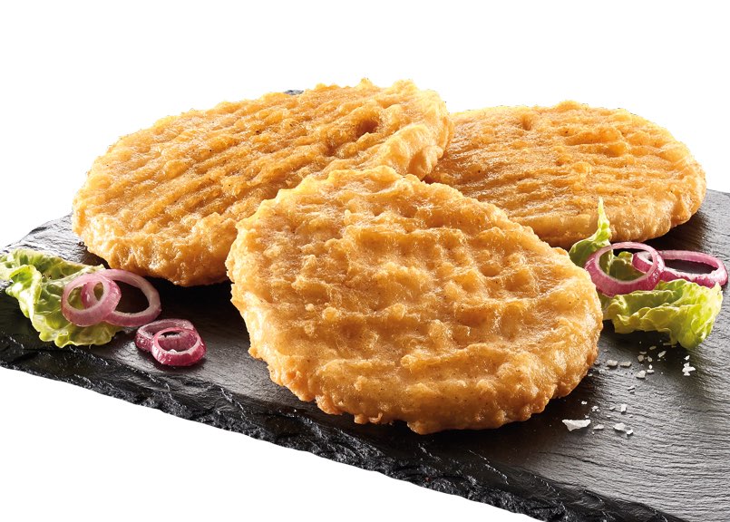 Battered Chicken Burger - Pack 12