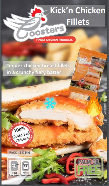 Hot & Spicy Chicken Fillets 1kg
