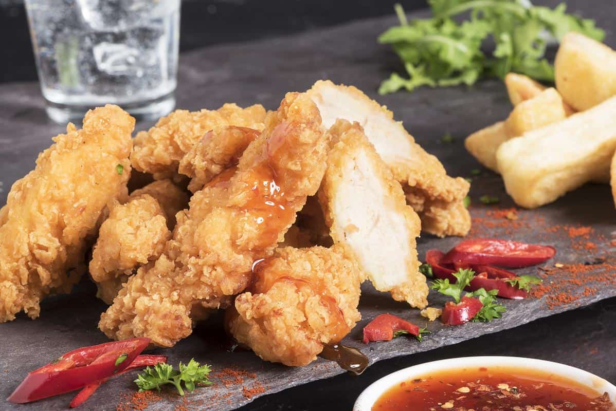 Hot & Spicy Chicken Goujons - KG