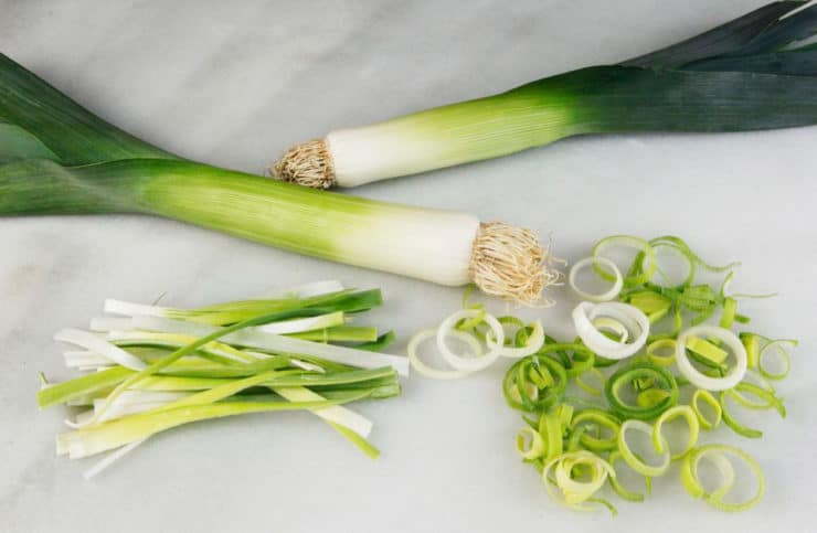 Freshly Sliced Leeks - 500G