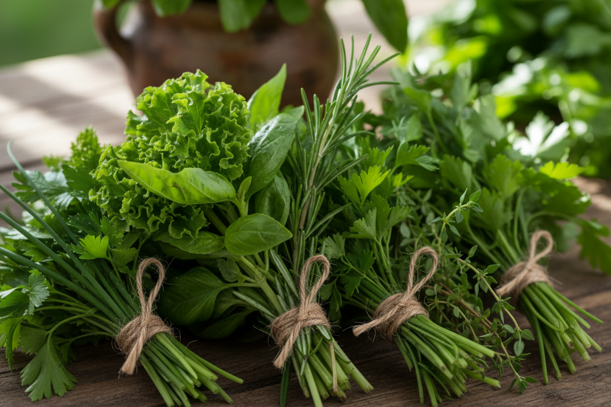 Herbs, Spices, Dips
